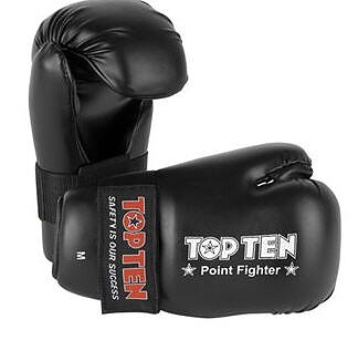 Topten Open Hand Pointfight, Black XS-XL
