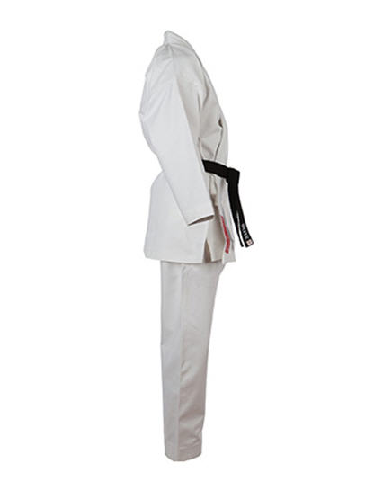 Blitz Silver Karate Suit,  White 14 oz - 2
