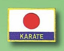 Patch Japan Flag Karate