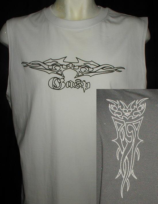GASP Tribal Shortsleeve, Large White