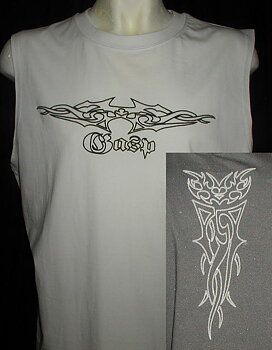 GASP Tribal Shortsleeve, Large White