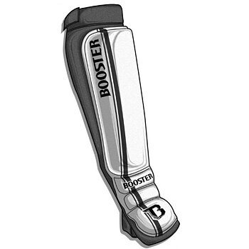 Booster Pro Range Fot/Benskydd MMA Vit