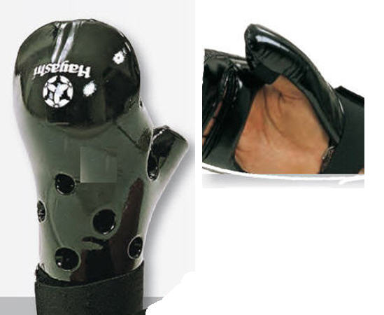 Hayashi Handprotection PU, Black XS-XL