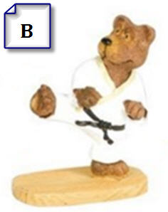 Mini Martial Arts Bears - 3
