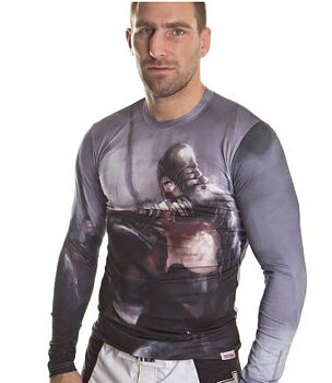 Topten "Warrior" Rashguard Långärm, Medium