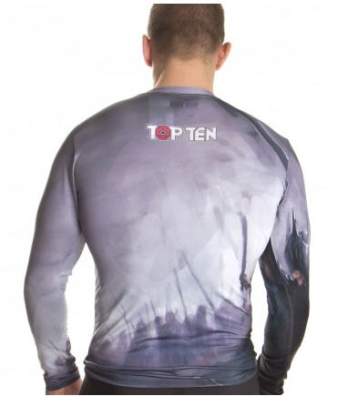 Topten "Warrior" Rashguard Långärm, Medium - 3