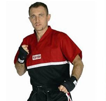 Topten T-shirt Superfight, Red/Black 170 cm
