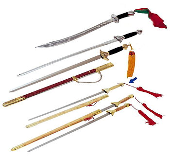 Hayashi Tai-Chi Sword Rose Aluminium 97 cm (21 year)