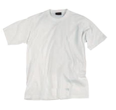 Wide Basic T-shirt, Vit