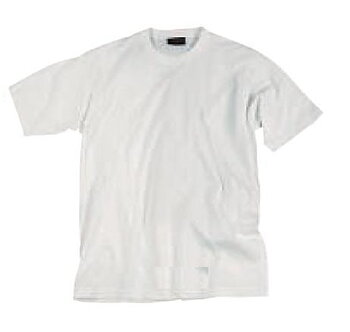 Wide Basic T-shirt, Vit