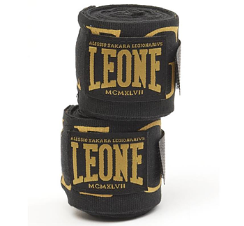 Leone Legionarius Handlinda Elastisk 3,5 m, Svart/Guld