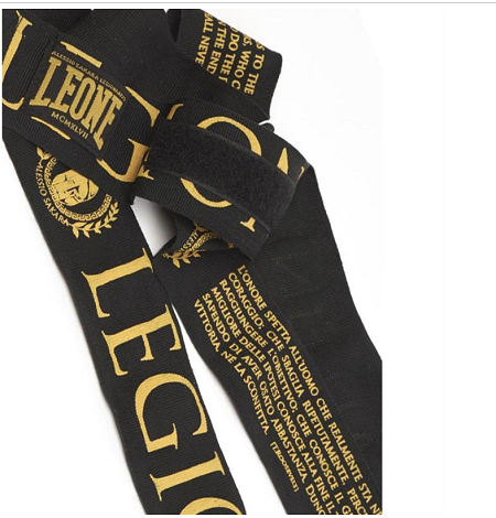 Leone Legionarius Handwrap Elastic 3,5 m, Black/Gold - 2