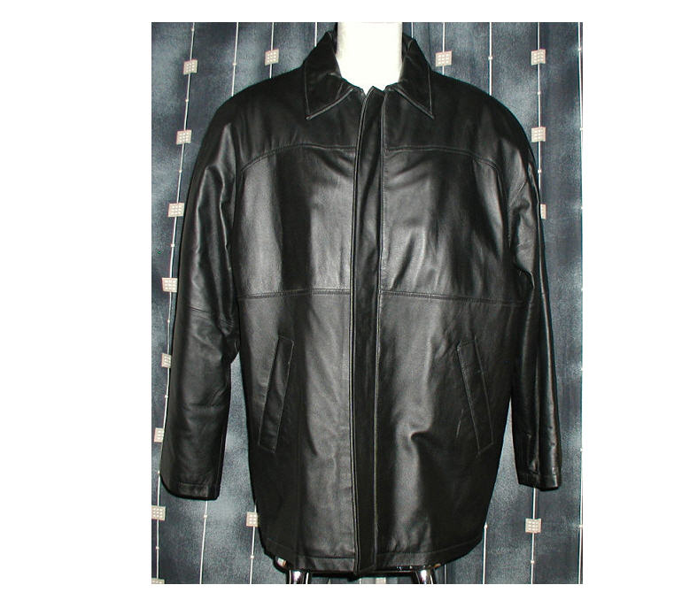 Leatherjacket Monte Carlo, Black X-Large
