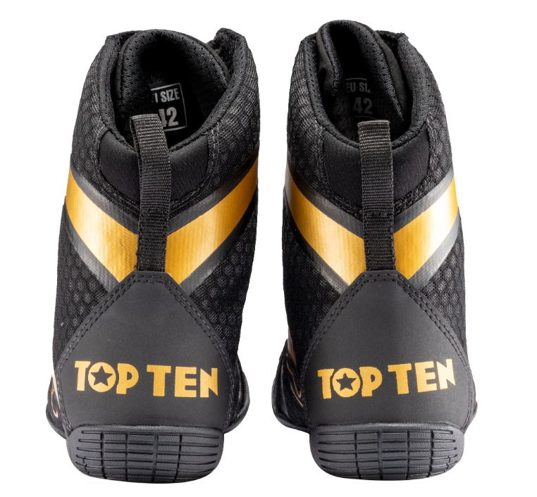Topten Boxsko SPEED MASTER Svart/Guld - 4