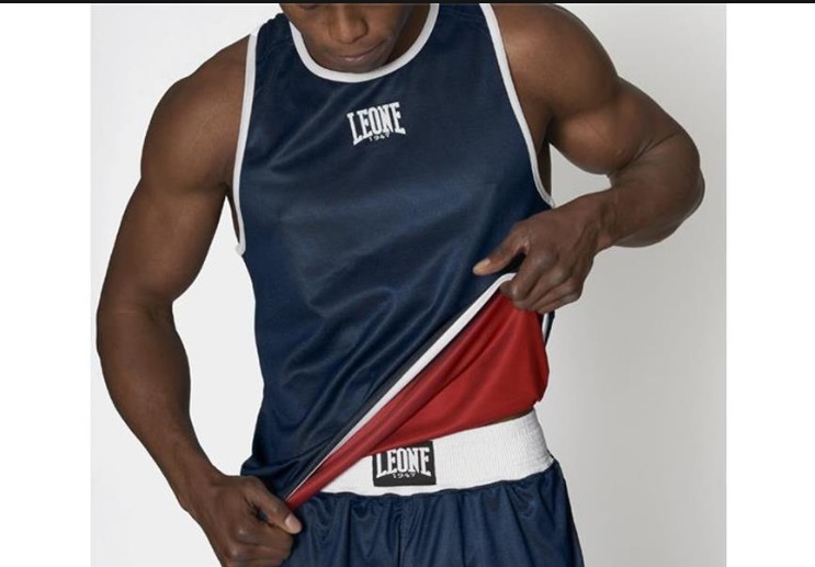 Leone Boxingtop Reversible Blue/Red - 5