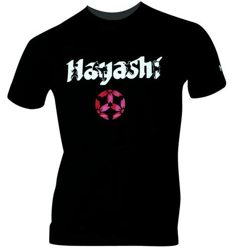 Hayashi T-shirt, Fighter, Black