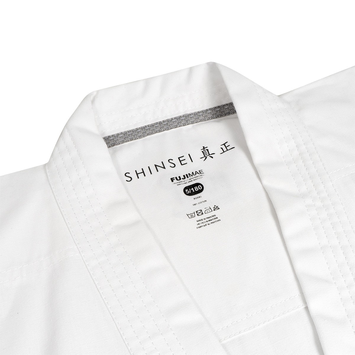 FUJIMAE Shinsei Karate GI White - 3