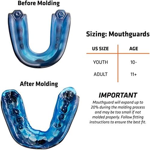 Shock Doctor Gel Max 6100 Black/Blue Junior (-11 år) - 2