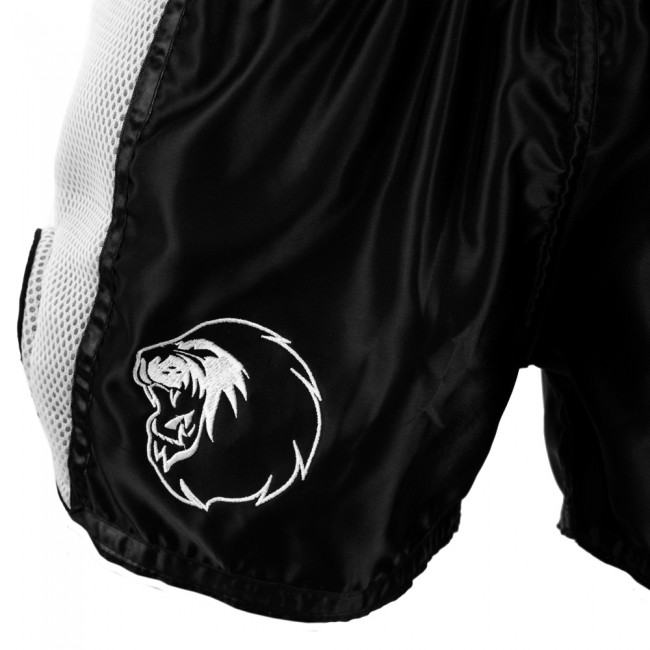 Super Pro Thaishorts BRAVE Black/White - 3