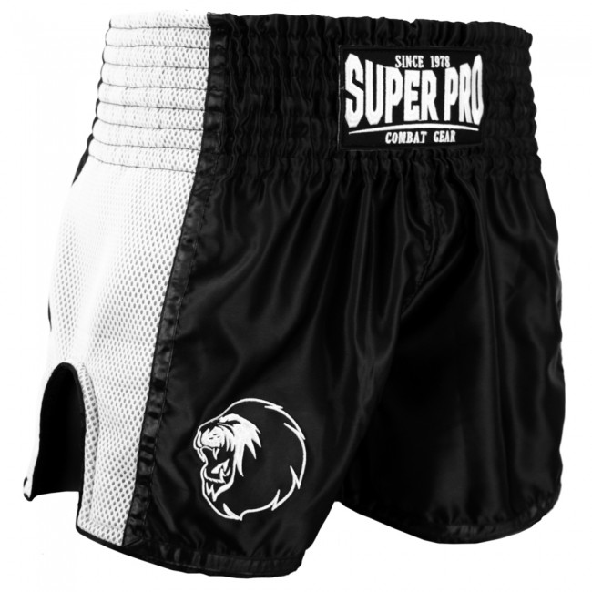 Super Pro Thaishorts BRAVE Black/White