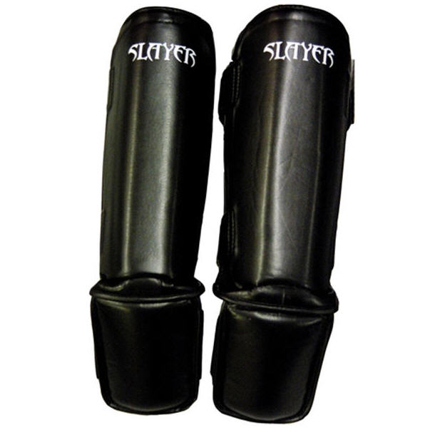 Slayer Shin/Instep Black, X-Large
