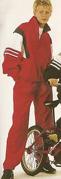 Tracksuit Sweden 2000, Red Medium