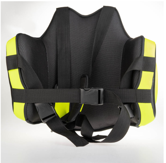 Fighters INC Body Protector Black/Neon yellow - 3