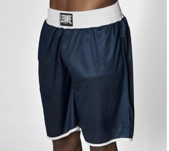 Leone Reversible  Boxingshorts, Blue/Red - 3