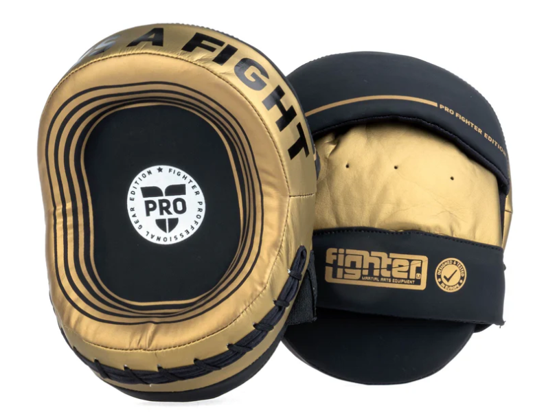 Fighters INC Oval Gold Pro Mits (Par) - 2