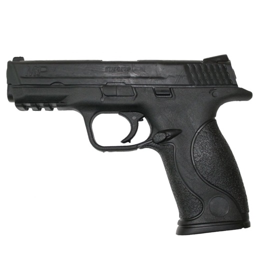 Pistol Gummi Svart - 2