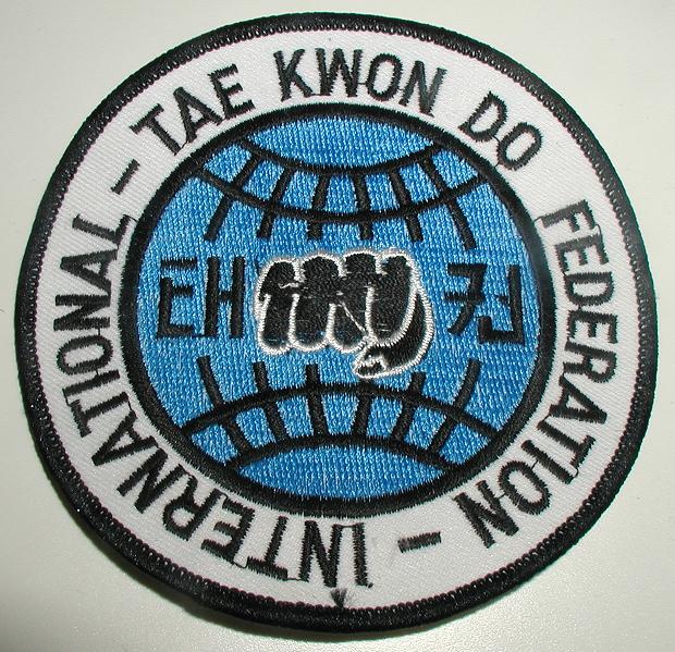 Broderat Märke ITF TKD