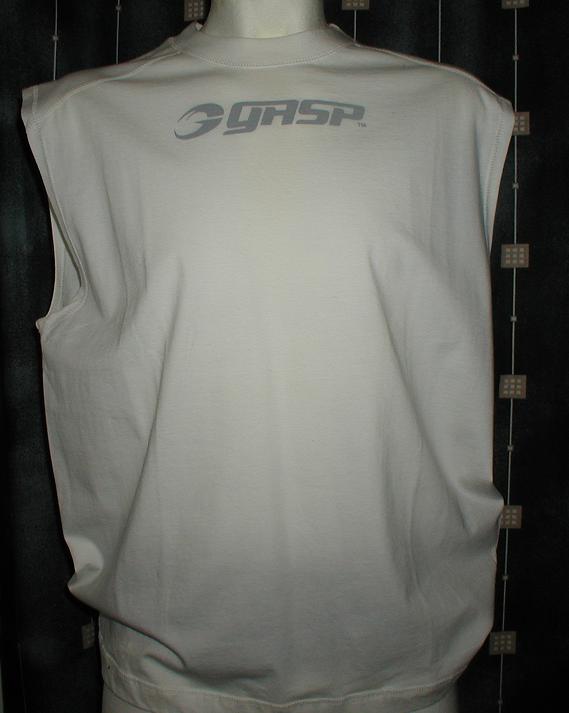 GASP Tank Top, White