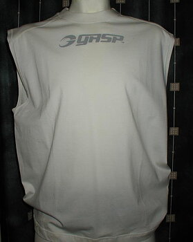 GASP Tank Top, White