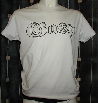 GASP Tribal Tee, White