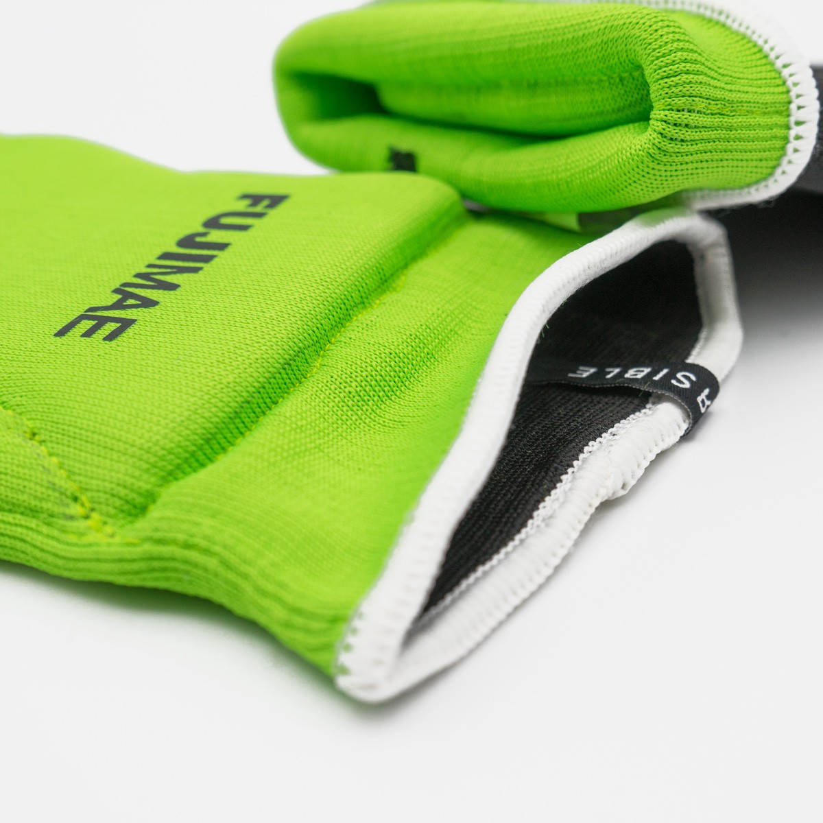 FUJIMAE Reversible Foam Knäskydd  Svart/Grön - 2