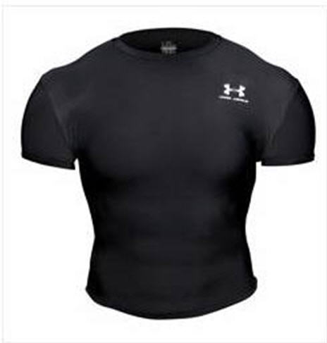 Under Armour Rashguard Short Sleeve Svart