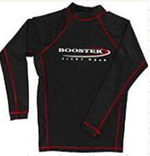 Booster Rashguard FIGHT lång ärm Svart, XXL