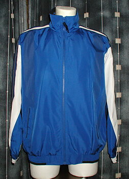 Tracksuit Cardiff, Navy/White/Blue Large
