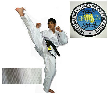 TOPTEN Saphire ITF Dobok, 1-3 dan, 180 cm