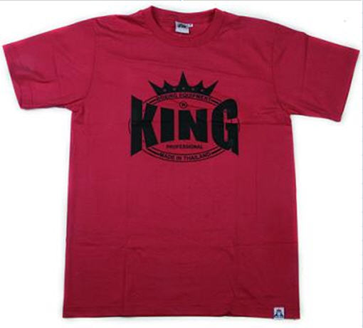 King T-shirt Röd