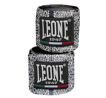 Leone Maori Handlinda Elastisk 3,5 m, Svart/Vit