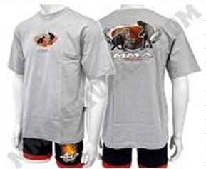 T-shirt New Logo Grå Large-180 cm