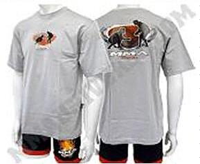 T-shirt New Logo Grå Large-180 cm