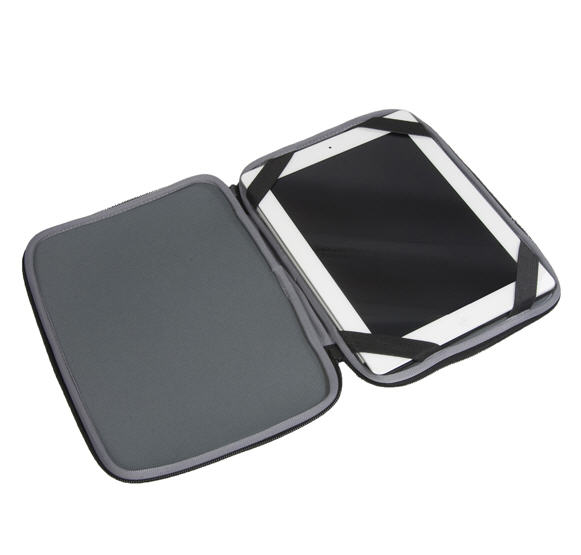 NICOPIASPORT Black Hill Neoprenecase to Laptop Black, Medium