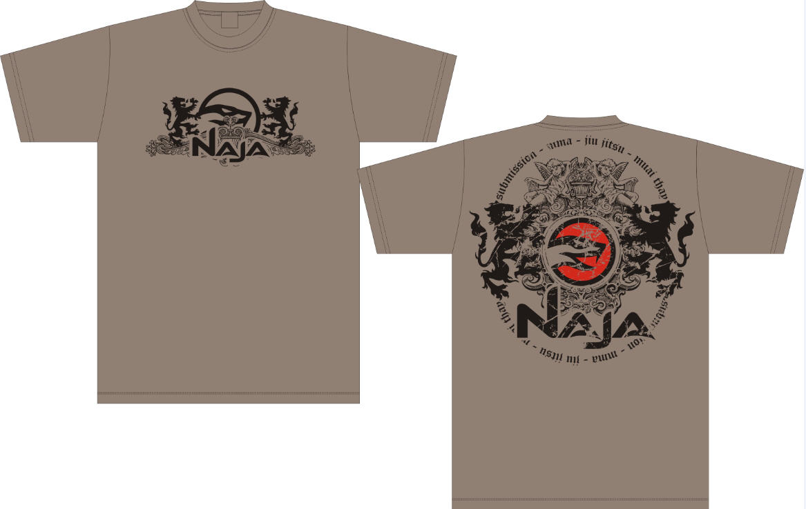 NAJA T-shirt Olivgrön