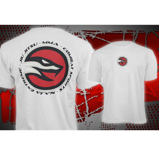 NAJA T-shirt Snake White