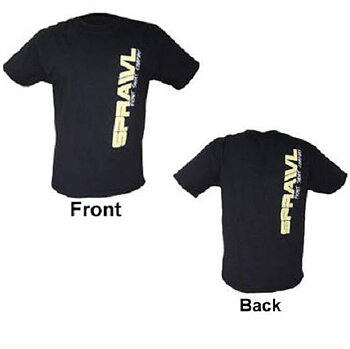 Sprawl Vertical T-shirt Black