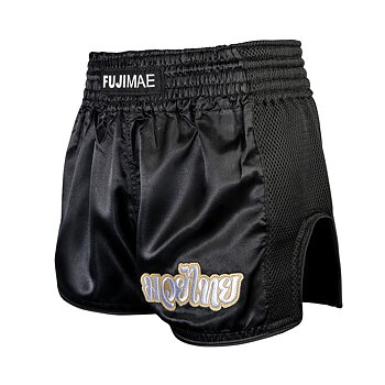 FUJIMAE Kids Thaishorts Black Mesh