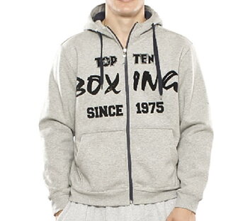 Topten "Boxing since..." Hood, Grå