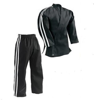 Striped Team Uniform svart/vit 190 cm